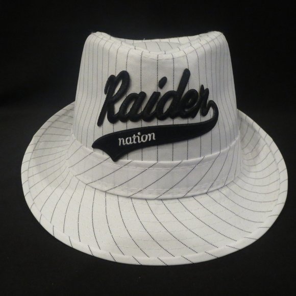 RAIDER NATION / Lot of 6 fedoras / white
